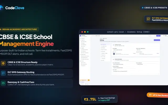 wordpress school management for indian cbse and icse schools